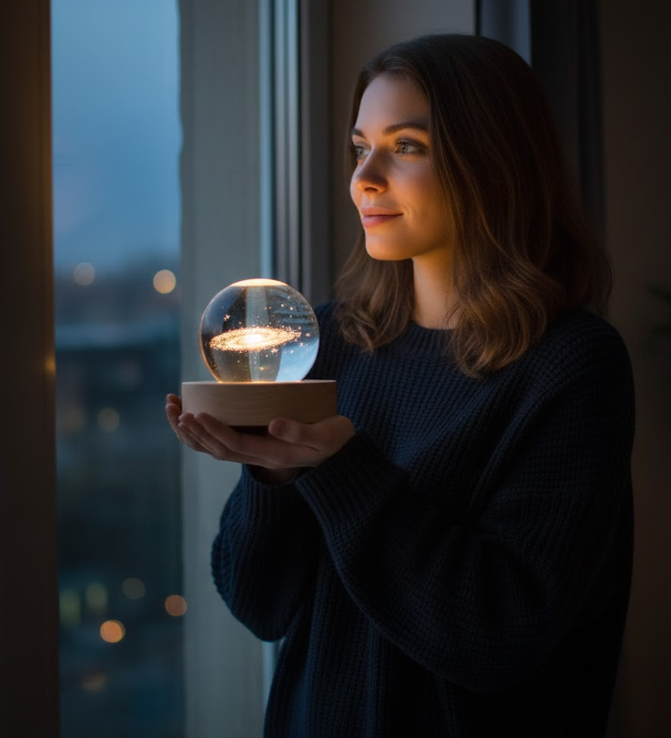 ✨🌌 Lámpara Galaxia 3D Infinity Light™🔮✨