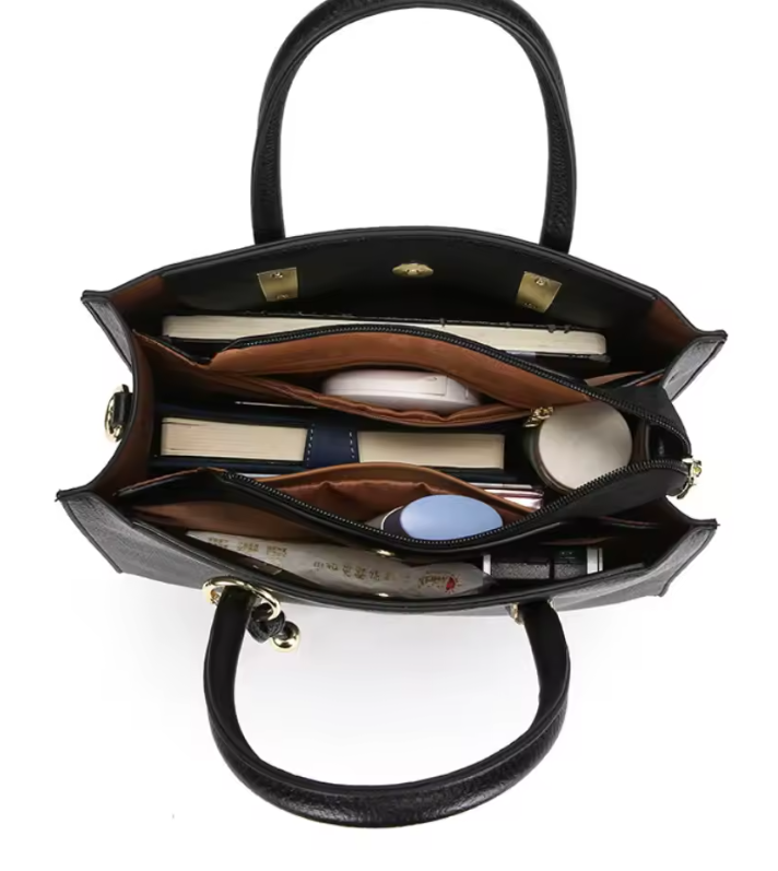 🖤 Bolso Éclipse Prestige🌒 ✨ Elegancia, espacio y sofisticación en un solo accesorio