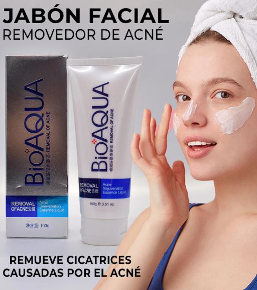 🩵Jabon Control Grasa Antiacne Bioaqua🫧🧼