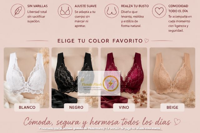 sostén Realce Natural Confort