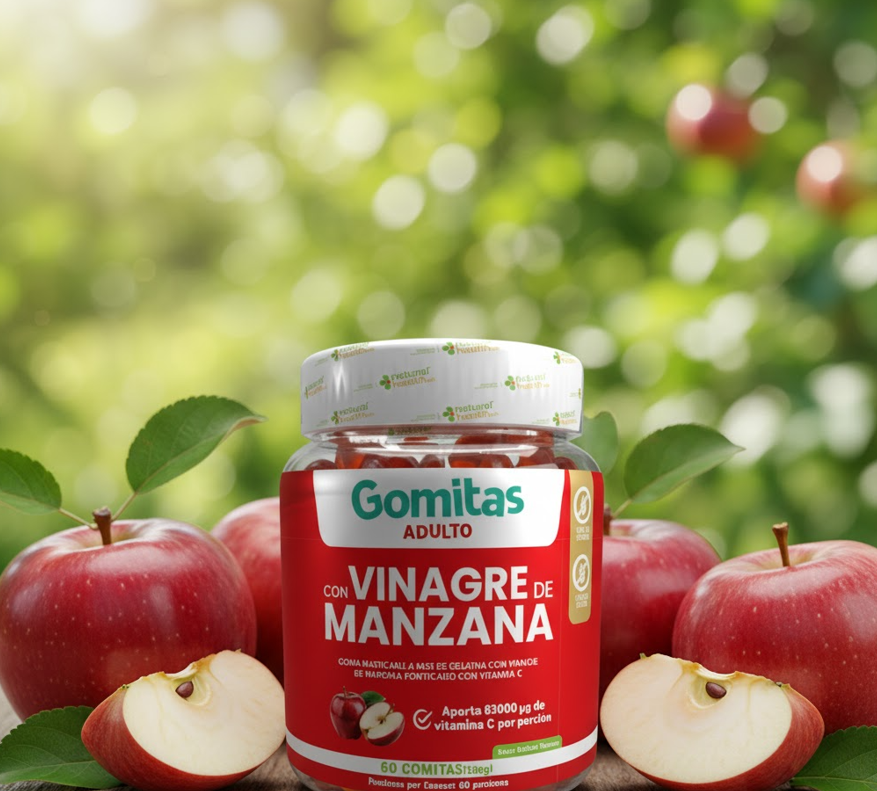 🍎 GOMITAS DE VINAGRE DE MANZANA✨