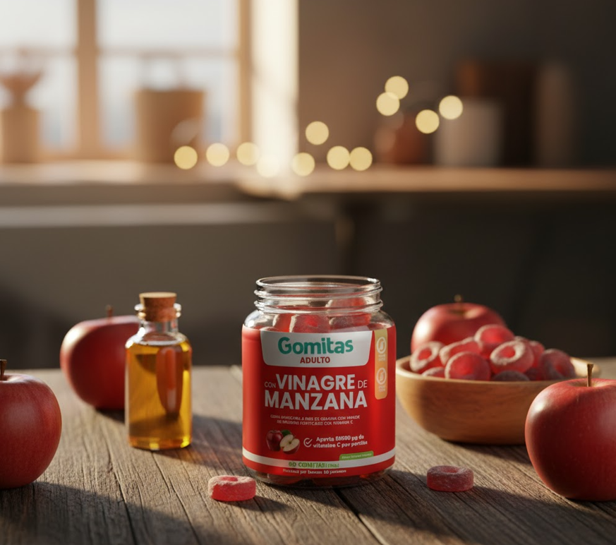🍎 GOMITAS DE VINAGRE DE MANZANA✨