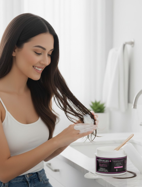 ✨ Mascarilla Capilar Hidratante y Revitalizante KERARGAN.  🌟