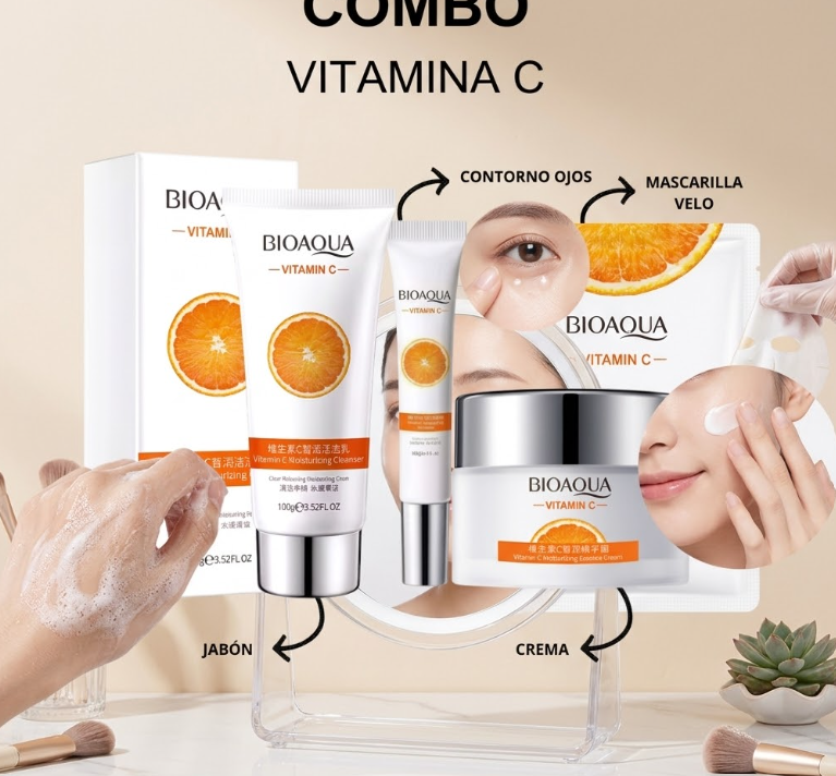 🍊Combo Vitamina C Bioaqua🏵️🍊