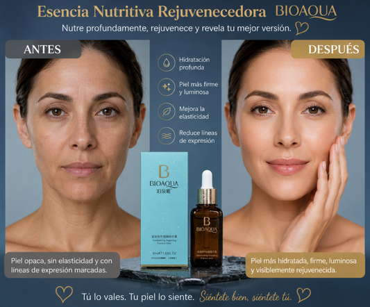 ✨🌸 ESENCIA NUTRITIVA REJUVENECEDORA BIOAQUA 🌸✨