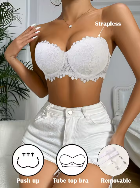 🤍✨ Sostén Realza Busto Luna Perfecta✨🤍