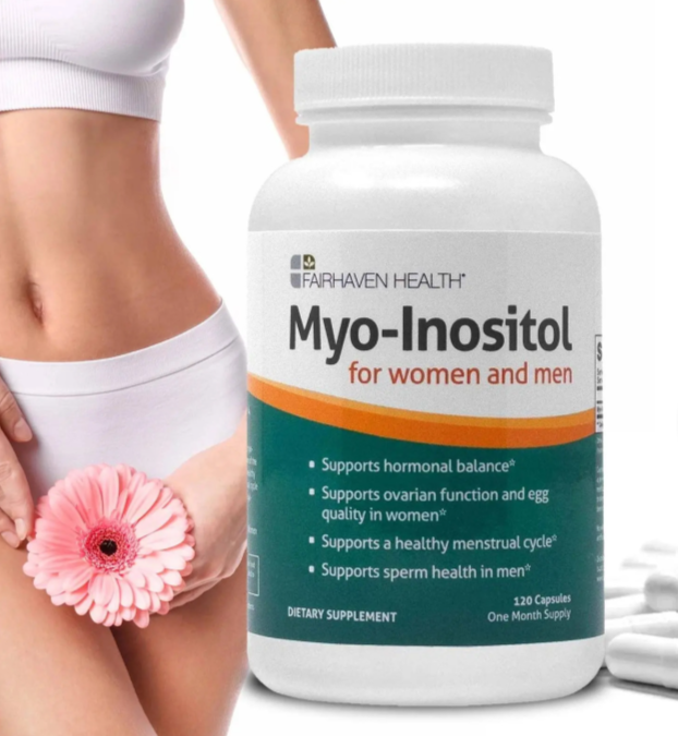 🌸 Myo-Inositol- Suplemento dietético diseñado para apoyar la salud reproductiva y el equilibrio hormonal tanto en mujeres como en hombres