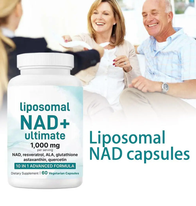 💊Cápsulas Liposomales Nad+,60 Uds,energía Celular,corazón💙