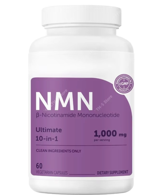 🌿NMN ULTIMATE 1000 MG-Suplemento utilizado principalmente para promover la longevidad y aumentar los niveles de energía celular💜