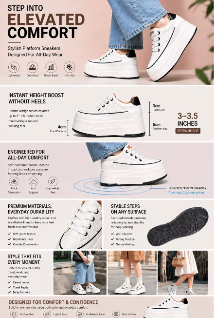 👟TENIS URBAN ELEVATE🤍