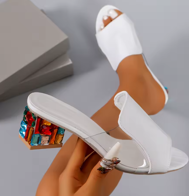 SANDALIAS GLAM HEELS🤍