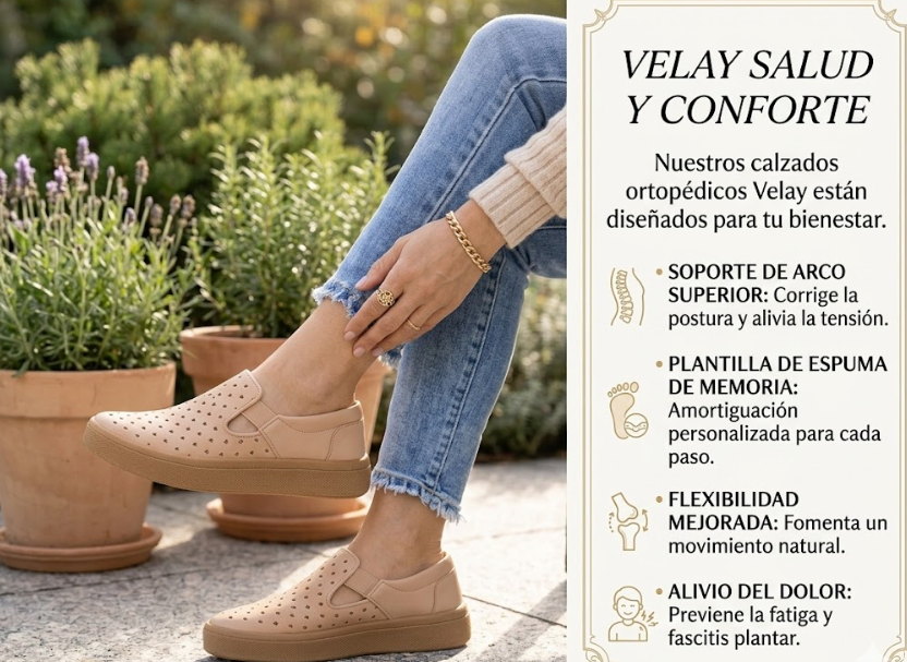 👟 Zapatos Ortopédicos de Mujer Comfort Rosa