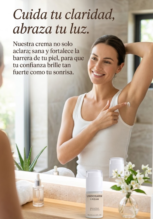 🌿Crema blanqueadora Para Axilas✨