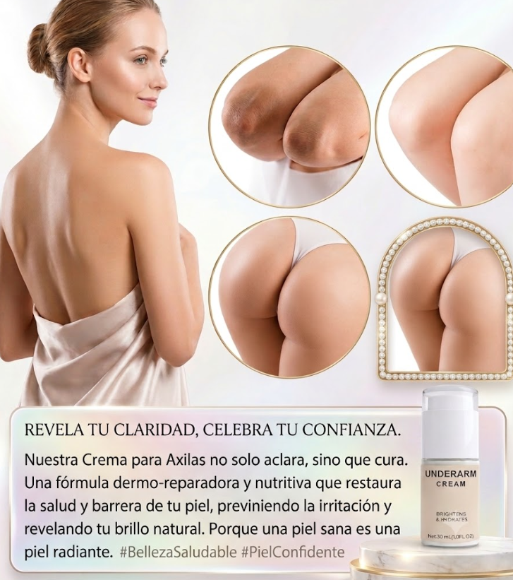 🌿Crema blanqueadora Para Axilas✨