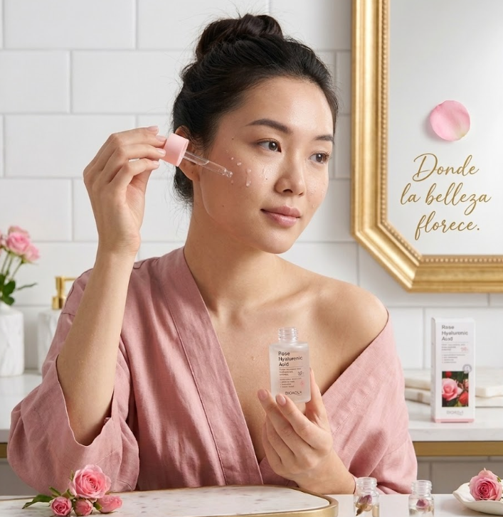 🌹 Serum Rosas & Ácido Hialurónico BIOAQUA🩷