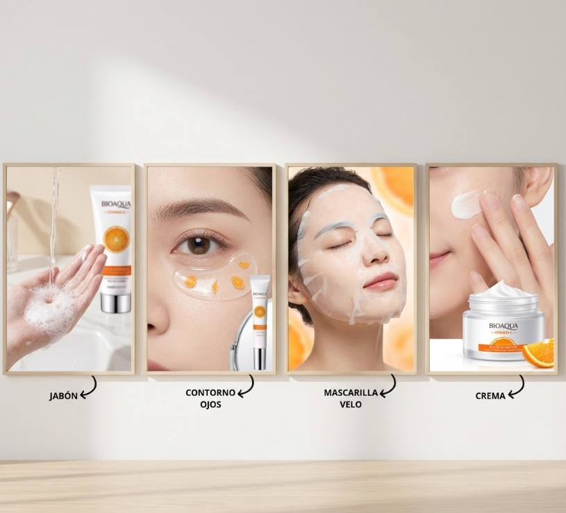 🍊Combo Vitamina C Bioaqua🏵️🍊