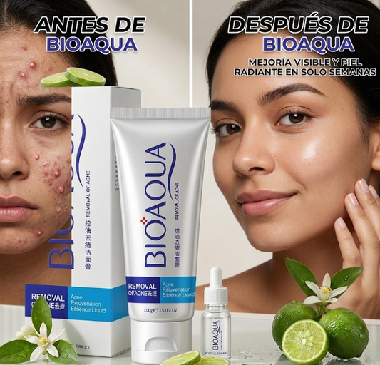 🩵Jabon Control Grasa Antiacne Bioaqua🫧🧼
