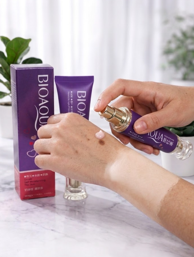 💜Crema Despigmentante y Aclarante Bioaqua✨