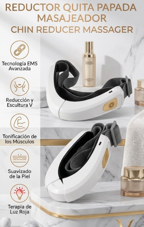 💖 Reductor Quita Papada Masajeador Facial