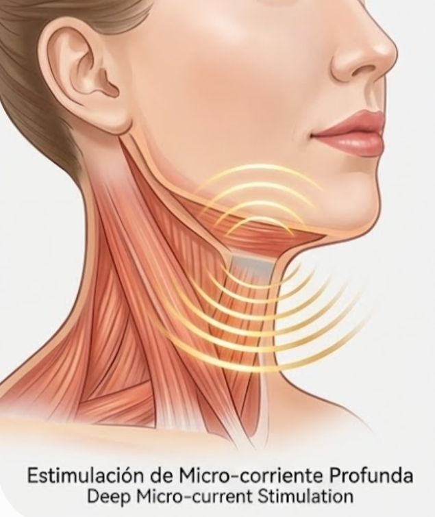 💖 Reductor Quita Papada Masajeador Facial