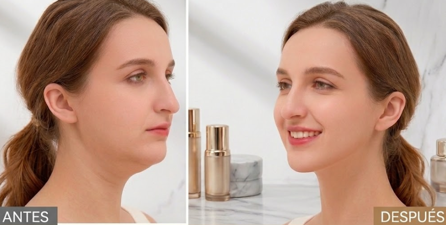 💖 Reductor Quita Papada Masajeador Facial