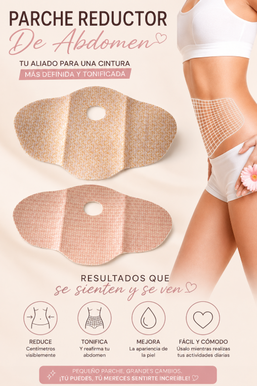 🔥💜 PARCHE REDUCTOR DE ABDOMEN 💜🔥