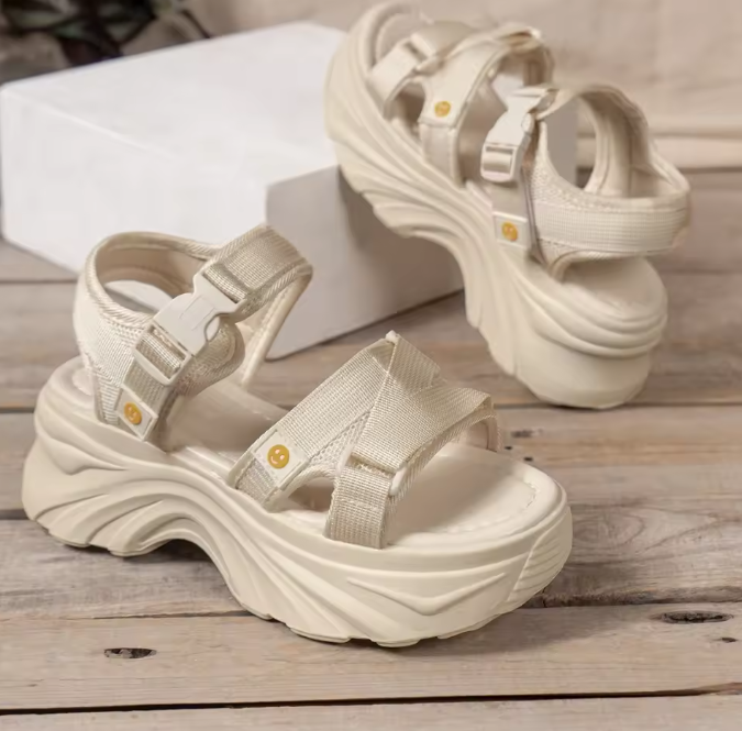 Sandalias Ortopédicas Plataforma Nube🩵