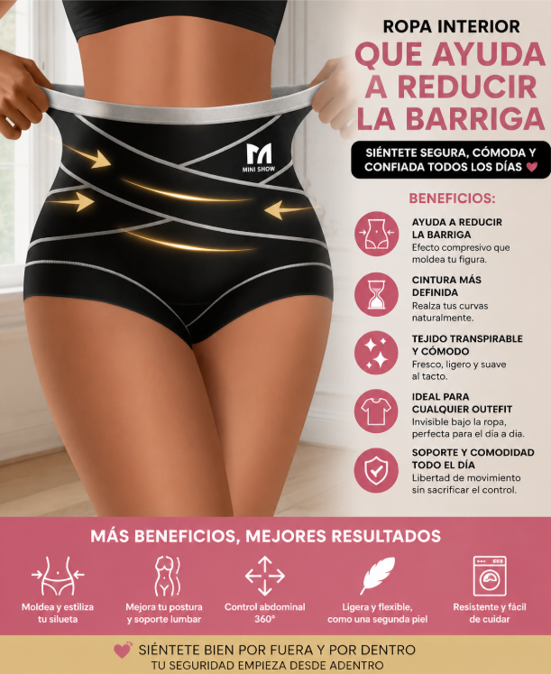 🔥 PANTY CONTROL DE ABDOMEN Y LEVANTA COLA🔥