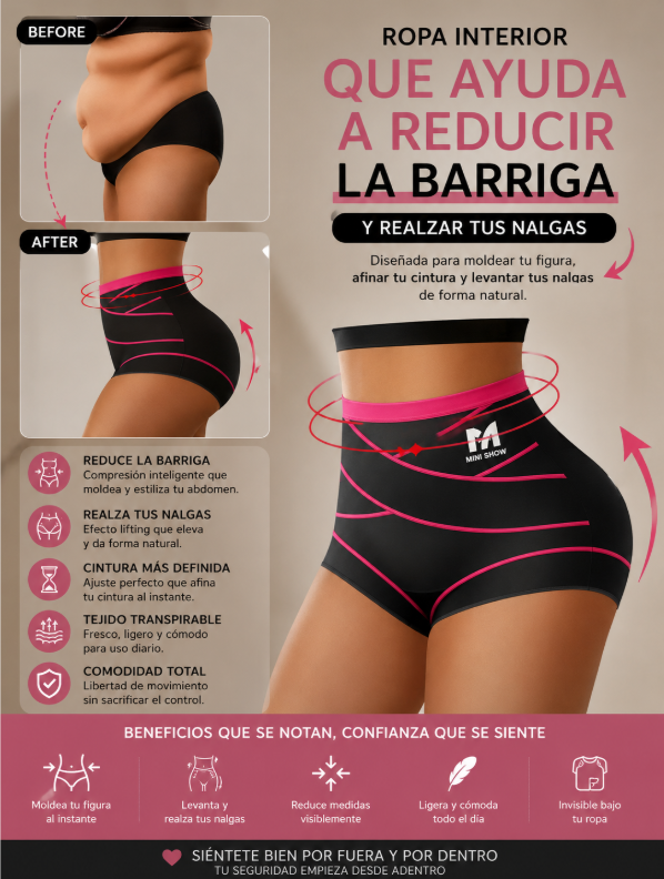 🔥 PANTY CONTROL DE ABDOMEN Y LEVANTA COLA🔥