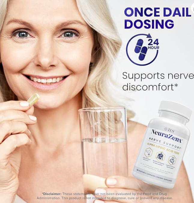 ✨Suplemento de Apoyo Nervioso y Apoyo para Neuropatía Periférica- NeuroZenX Nerve Support 600🌿