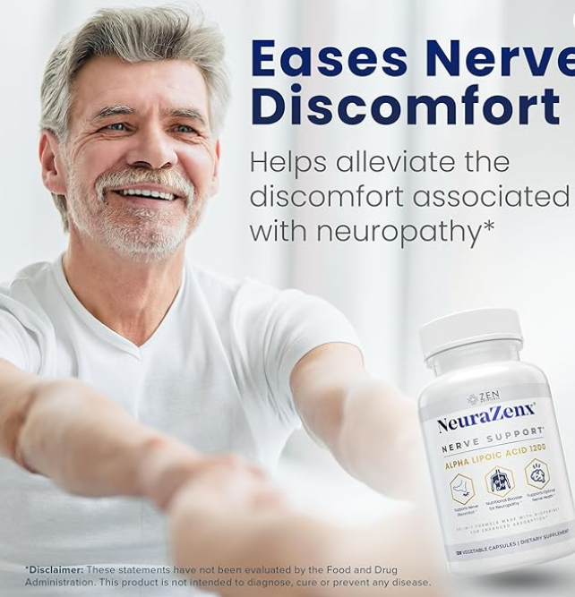 ✨Suplemento de Apoyo Nervioso y Apoyo para Neuropatía Periférica- NeuroZenX Nerve Support 600🌿