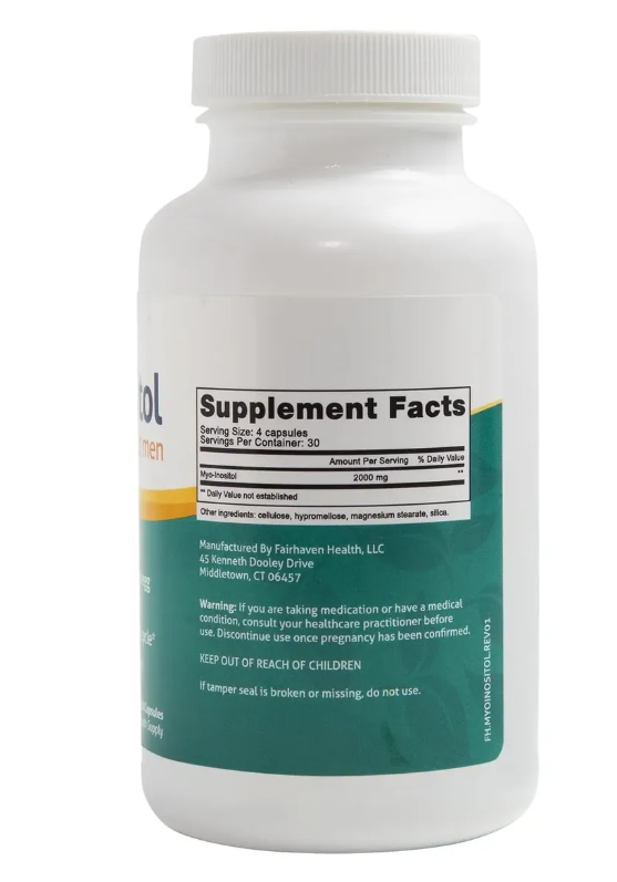 🌸 Myo-Inositol- Suplemento dietético diseñado para apoyar la salud reproductiva y el equilibrio hormonal tanto en mujeres como en hombres