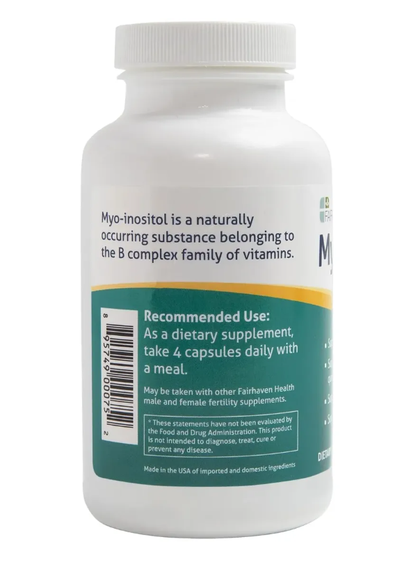 🌸 Myo-Inositol- Suplemento dietético diseñado para apoyar la salud reproductiva y el equilibrio hormonal tanto en mujeres como en hombres