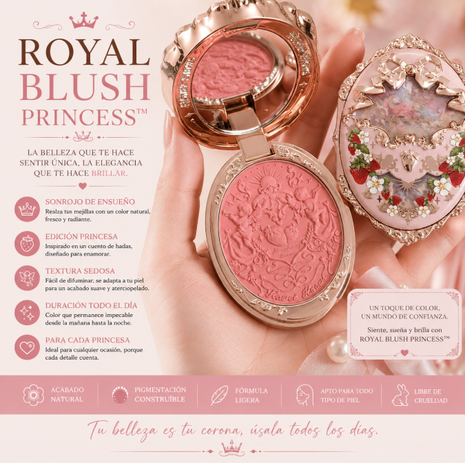 💗RUBOR ROYAL BLUSH PRINCESS🌷