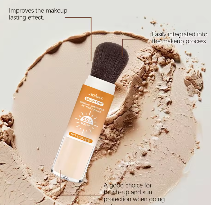 ☀️ SUN MATTE PRO SPF 50+ – POLVO FIJADOR CON PROTECCIÓN SOLAR