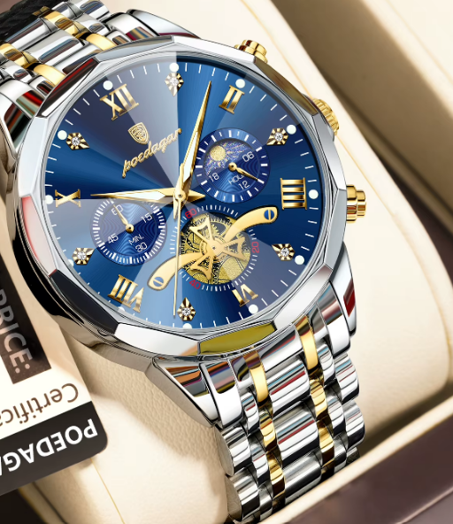⌚✨ RELOJ POEDAGAR ROYAL BLACK