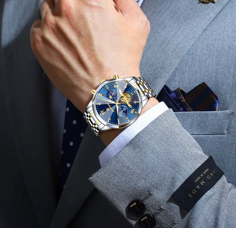 ⌚✨ RELOJ POEDAGAR ROYAL BLACK