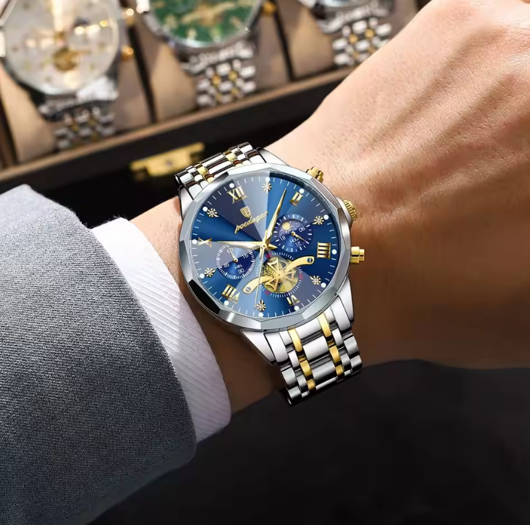 ⌚✨ RELOJ POEDAGAR ROYAL BLACK