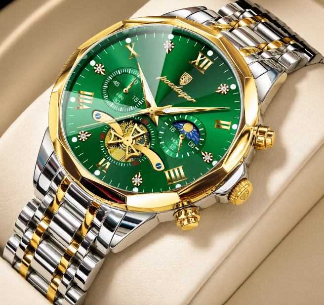 ⌚✨ RELOJ POEDAGAR ROYAL BLACK