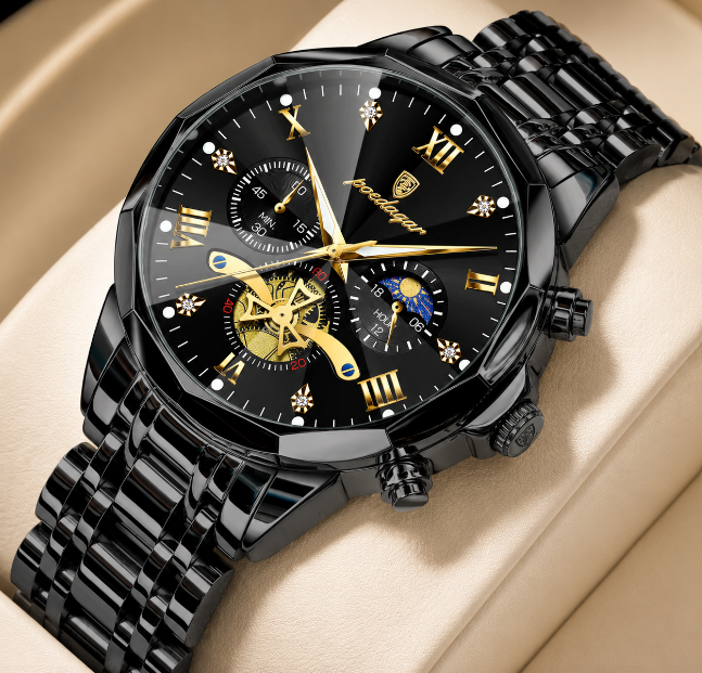 ⌚✨ RELOJ POEDAGAR ROYAL BLACK