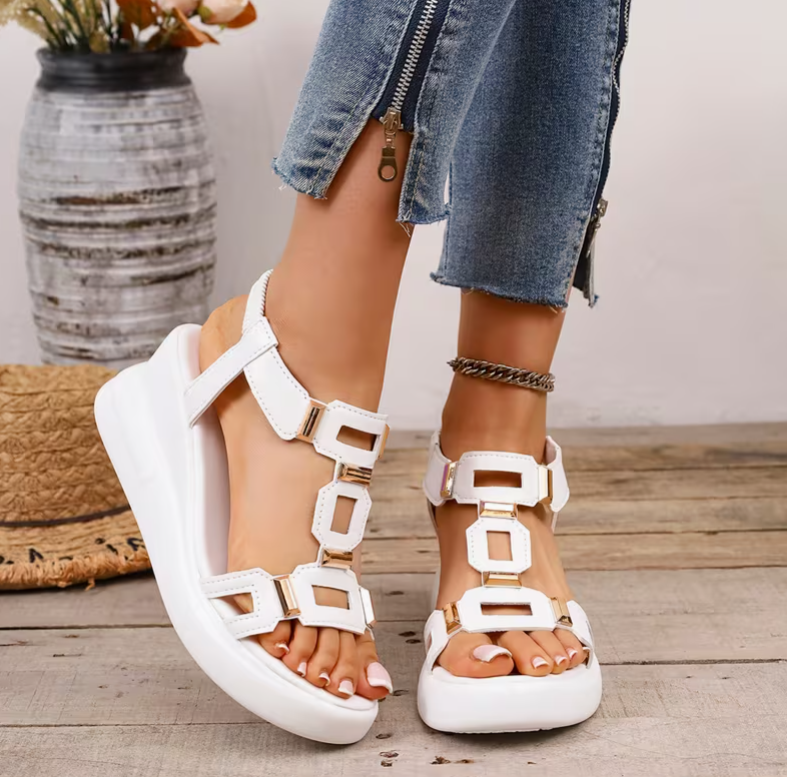 SANDALIAS ELEGANCE GLAM🤍