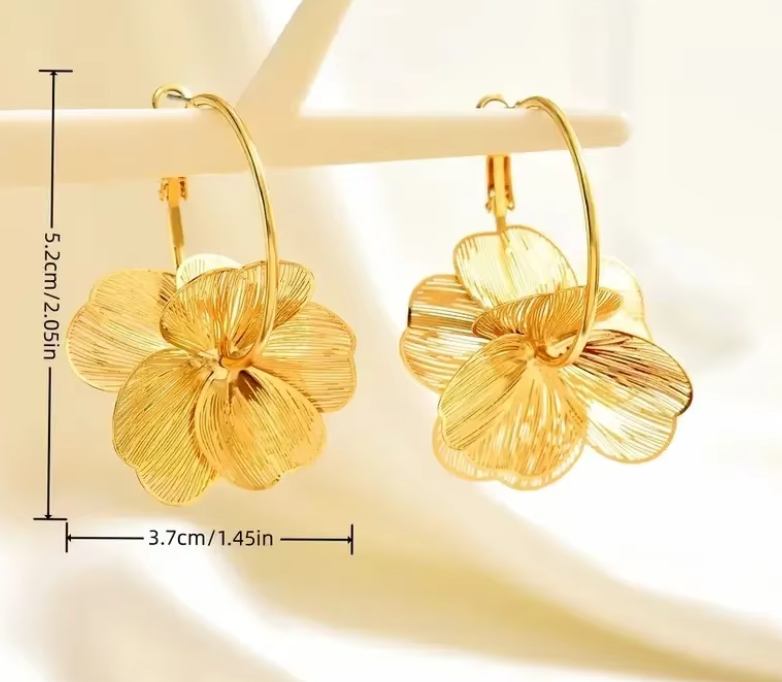 ✨ARETES FLOR LUXURY 🏵️