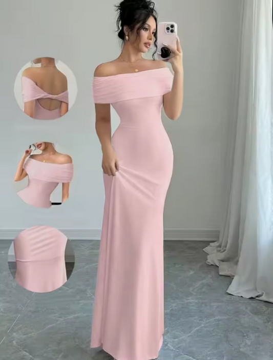 VESTIDO ROSE GLAM❤️