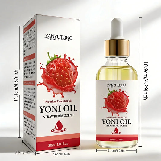 Aceite Íntimo de Fresa Natural