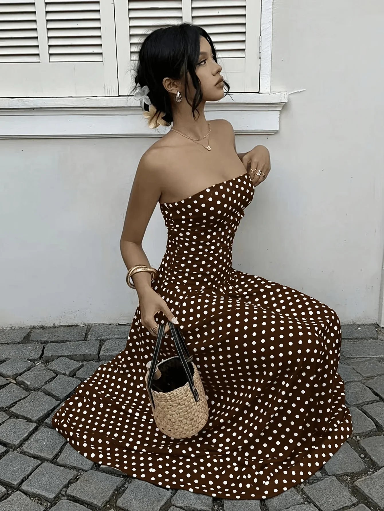 Vestido Reina de Cristal Elegante