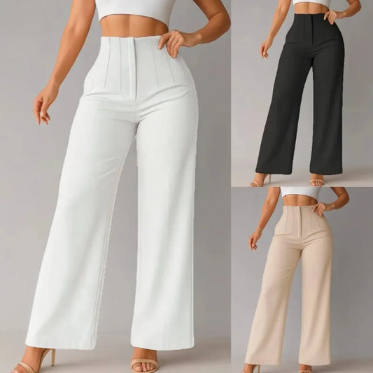Pantalones Anchos Soft Chic