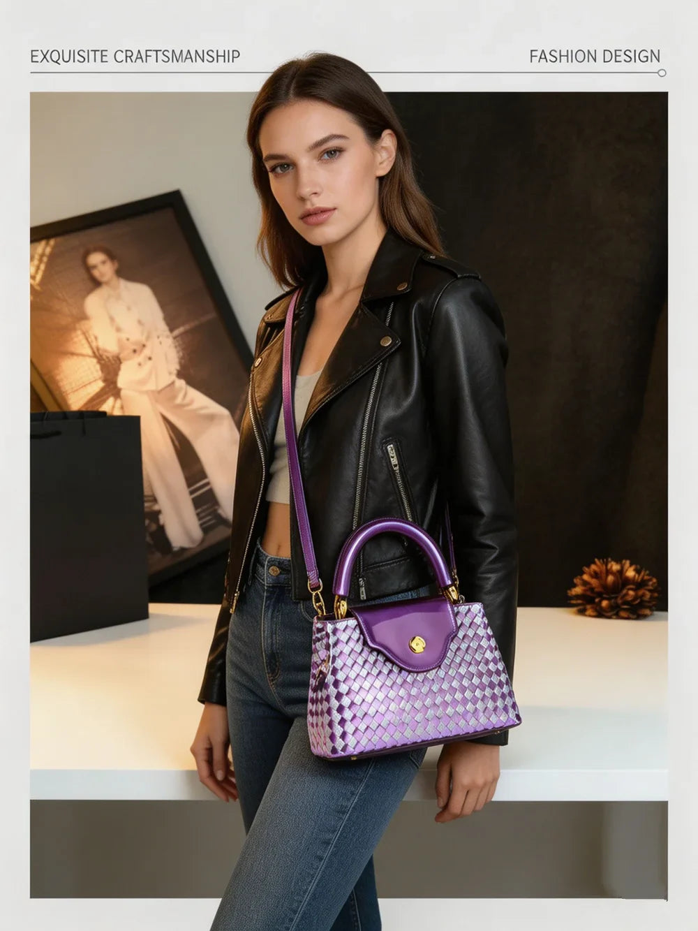 Bolso Platinum Chic
