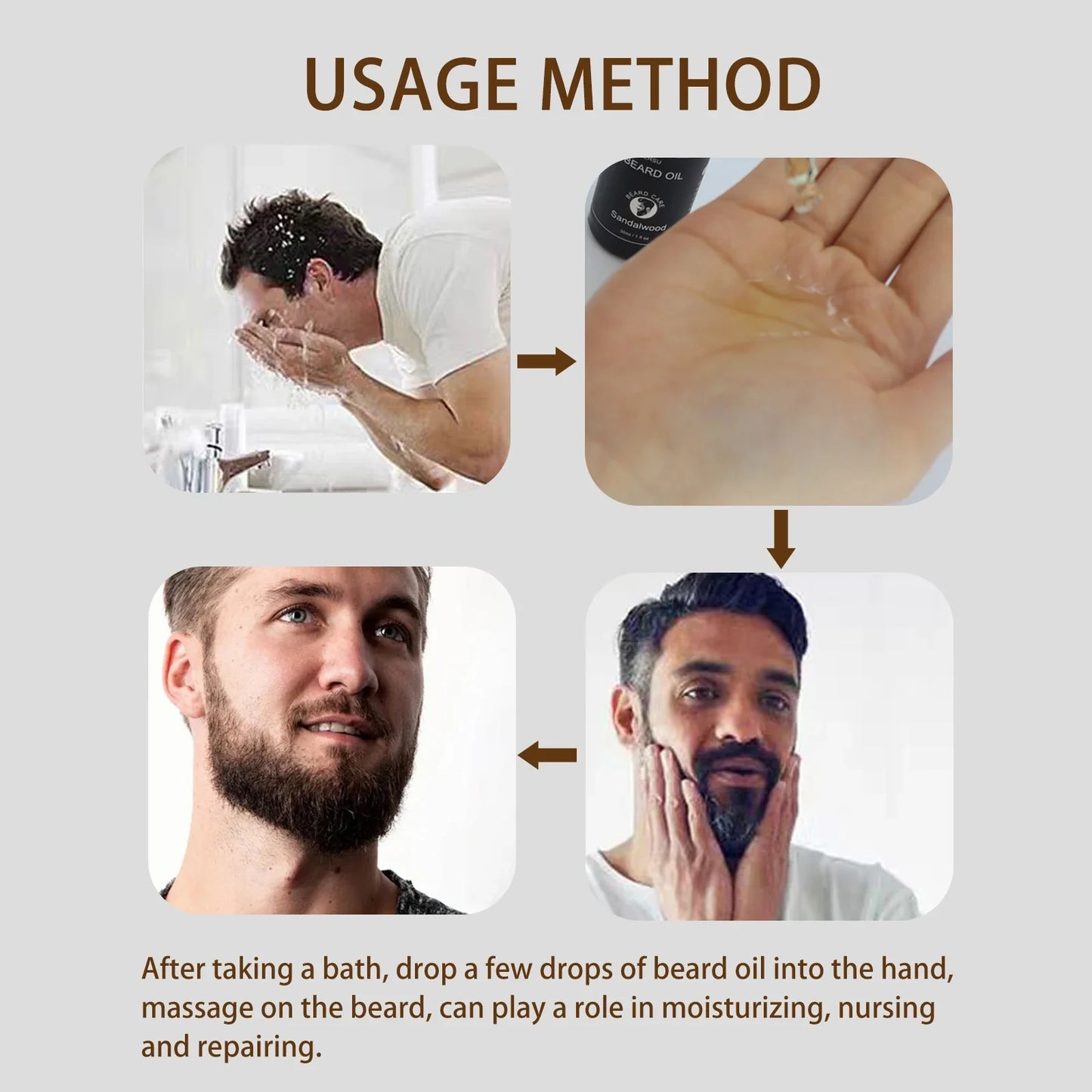 Aceite para Barba Nutritivo