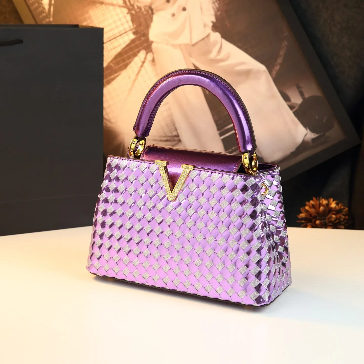 Bolso Platinum Chic
