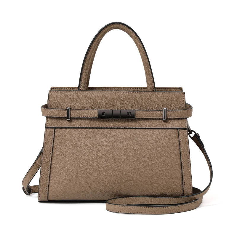 Bolso de Cuero Crown Collection